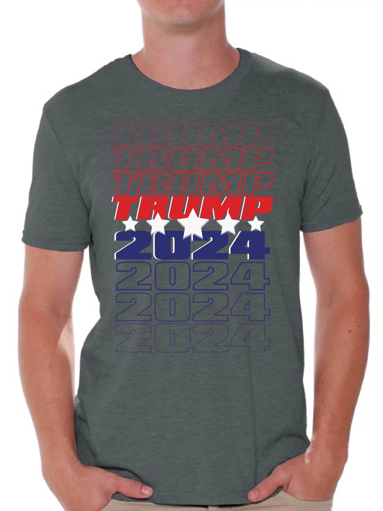 Trump 2024 Shirt USA Trump Flag Tshirt for Men Donald Trump Men'S T Shirt Trump Shirts Mr. President Tshirt Keep America Great T-Shirt Gifts for Republican Men