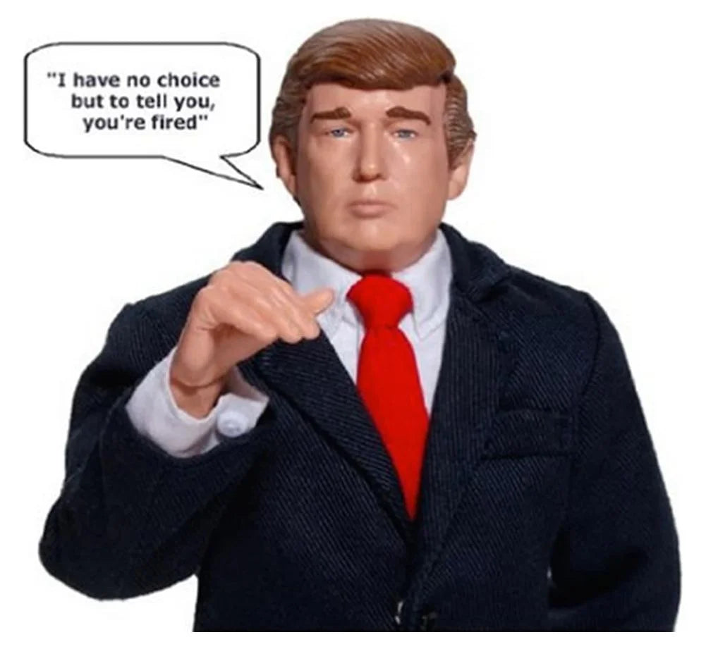 Donald Trump 12" Collectible Talking Doll - Includes 17 Phrases