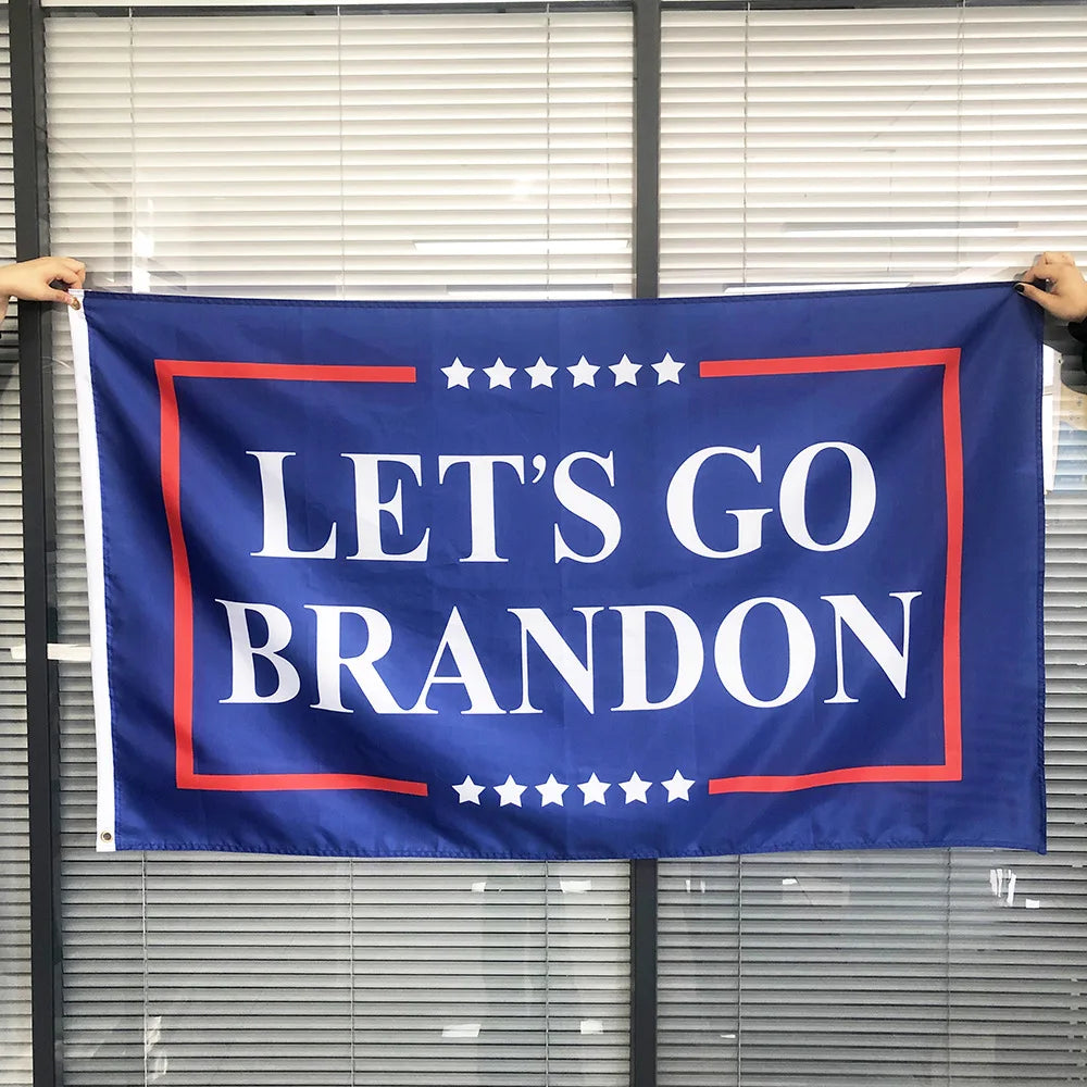 90X150Cm Lets Go Brandon FJB Flag for Outdoor Indoor Decoration