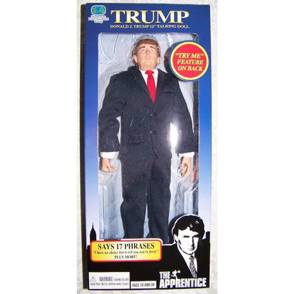 Donald Trump 12" Collectible Talking Doll - Includes 17 Phrases