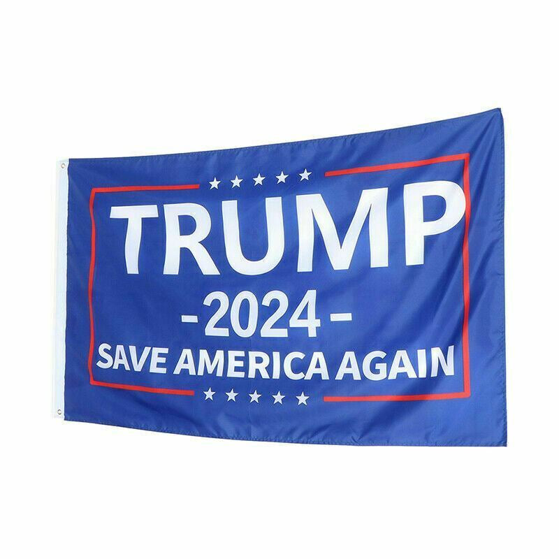 Trump 2024 save America Again Donald MAGA KAG Republican Conservative Flag USA