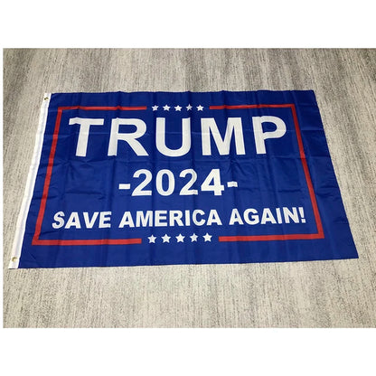 ZXZ FLAG Donald Trump Flag 90X150Cm Don'T Blame Me I Voted for Trump Flag for USA President Election Trump Flags Hanging Banner