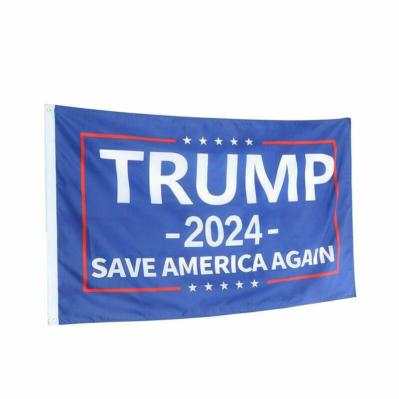 Trump 2024 save America Again Donald MAGA KAG Republican Conservative Flag USA